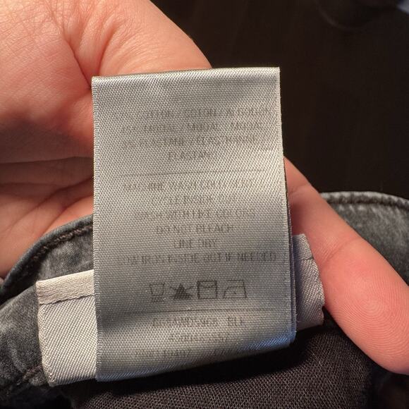 Joe's Jeans Black The Icon Mid Rise Skinny Ankle Jeans - Picture 5 of 5